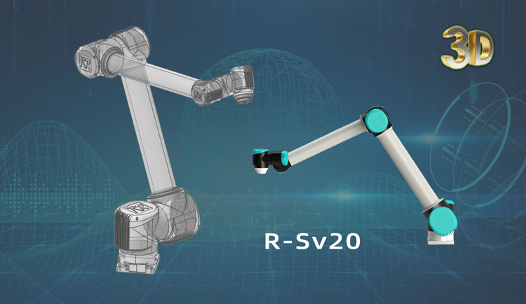 R-Sv20_扬天不锐系列20kg协作机器人3D模型