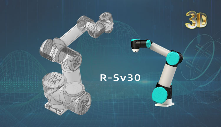 R-Sv30_扬天不锐系列30kg协作机器人3D模型